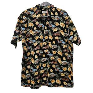 Kilohana Clothing Co Hawaii Camp Woody Station Wagon Hawaiian Shirt Mens XXL 2XL